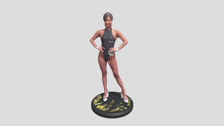 さちさん 3D Model