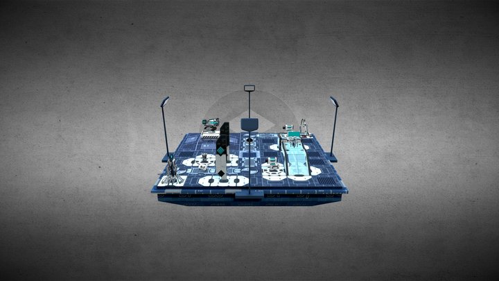 Sheep Lab 3D Model