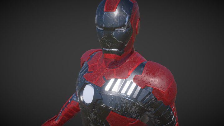 Iron-Man Mark05 3D Model