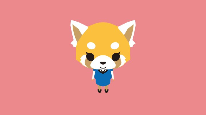 Retsuko 3D Model