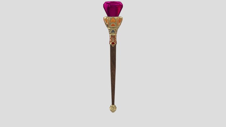 Ace's Cane 3D Model