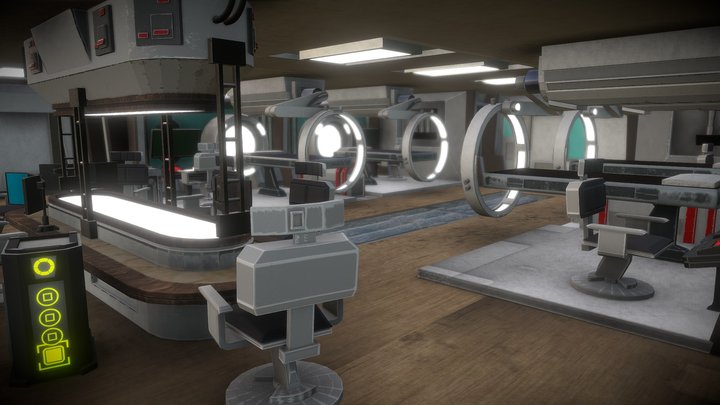 Medical Room 3D Model