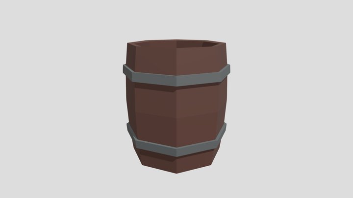 Barrel 3D Model