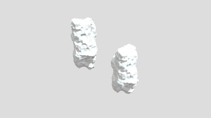 Hanging Rock, mountain and cliffs 3D Model
