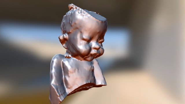 Baby Smoothed 3D Model