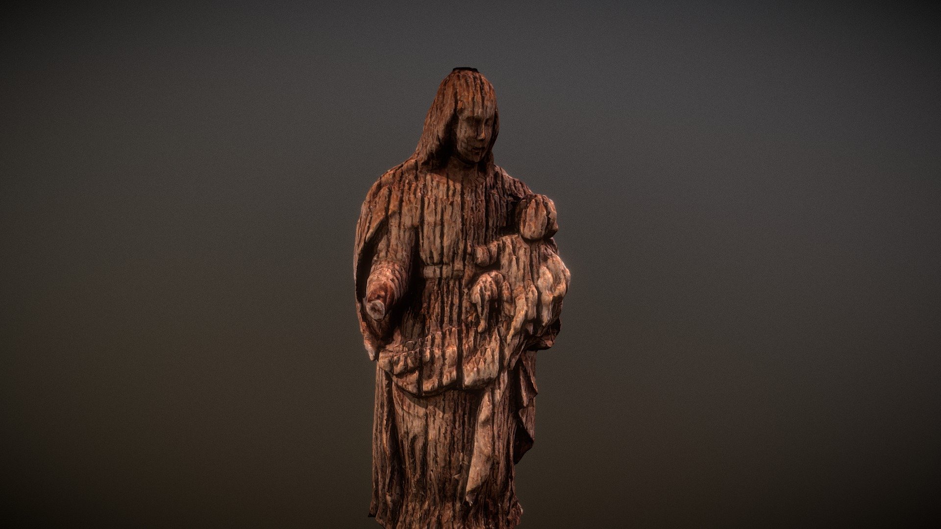 Imagen de la Virgen y el Niño