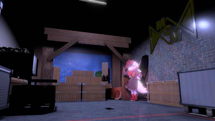 Fnaf SOTM Warehouse Deep Storage – Modèle 3D gratuit STL