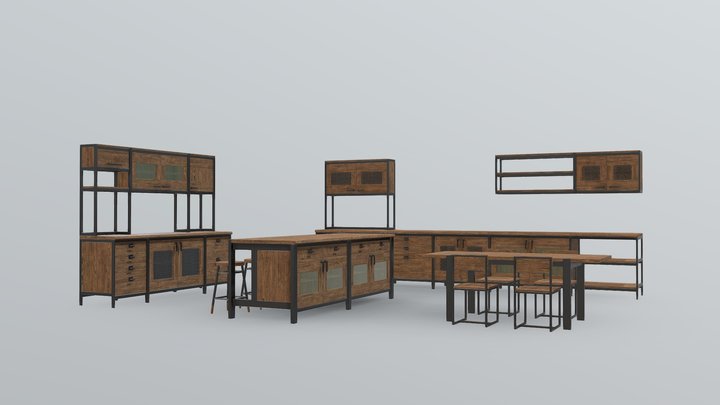 Stenka Var 1 3 3D Model