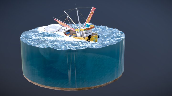 FlavouredIceTrawler #IceCreamShopChallenge 3D Model