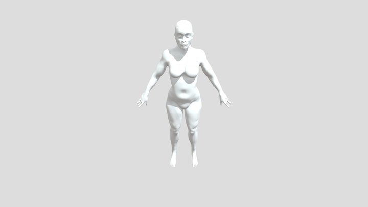 GART120 Egyptian Warrior 3D Model
