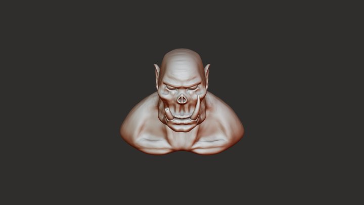 Ork Sculpt 3D Model