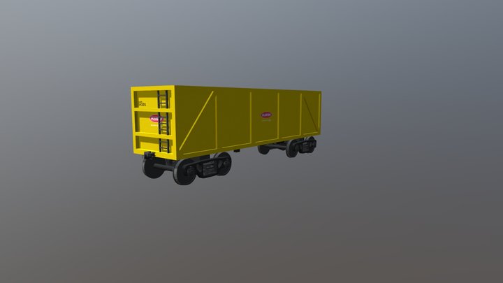 Plascon Wagon 3D Model