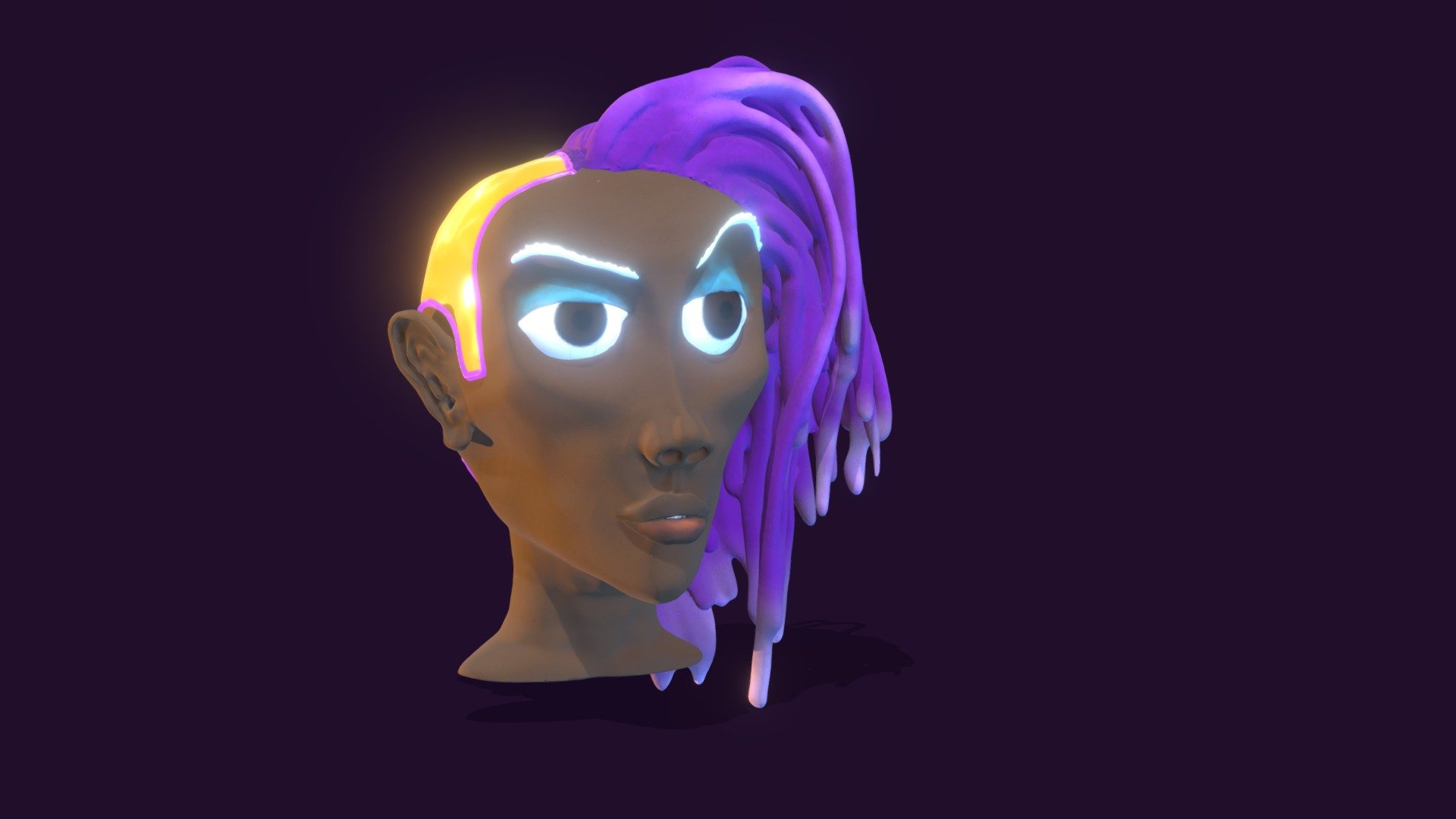 Cyberhead (portrait practice) - OSPD - 10