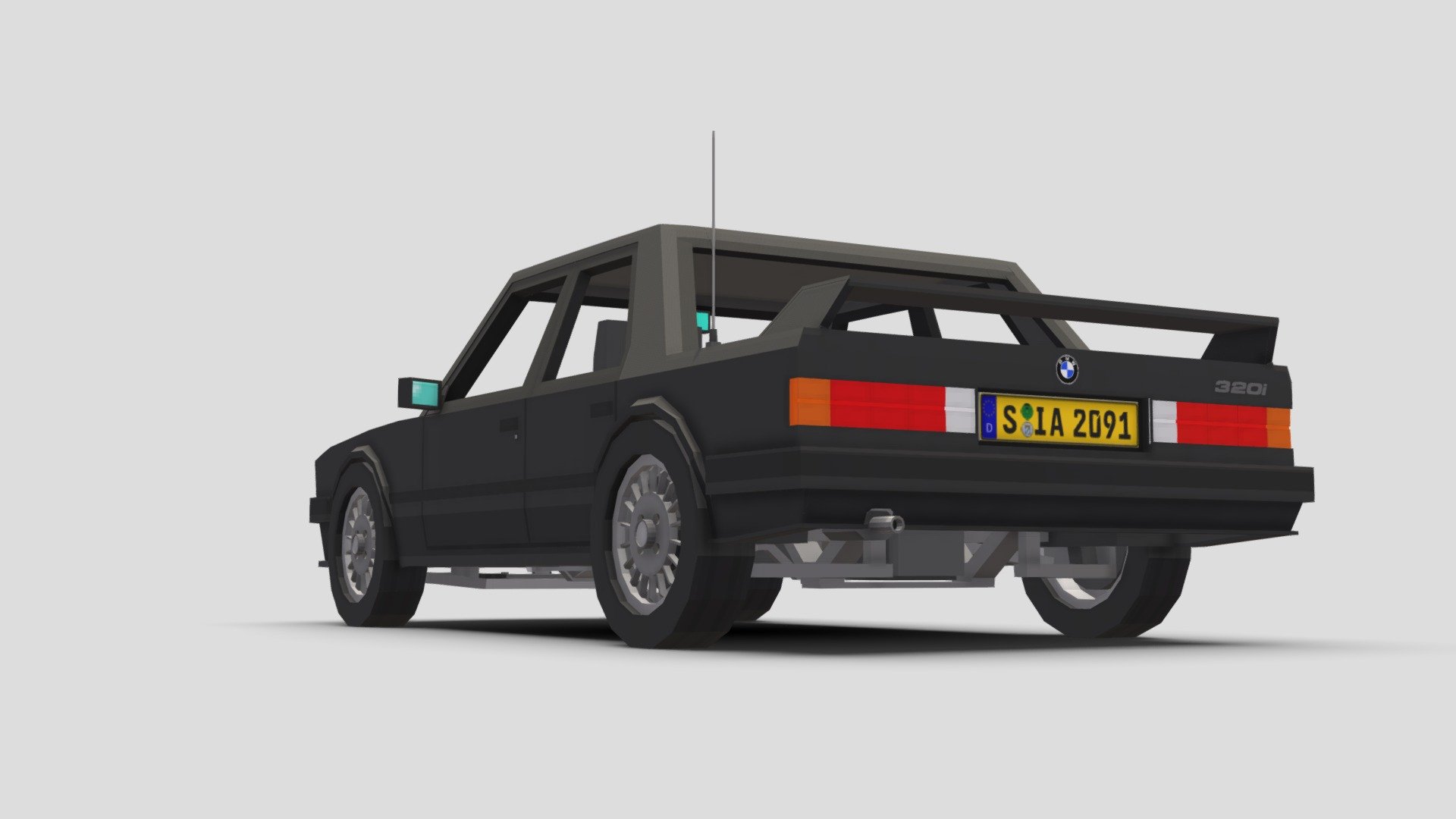 BMW 320i E30 - Minecraft - 3D model by ashminggu (@ashminggu) [37c177e]