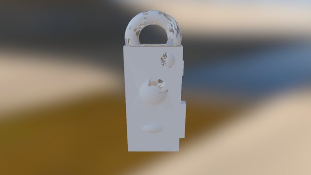 Panic Button 3D Model