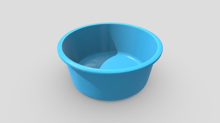 CC0 - Plastic Wash Basin