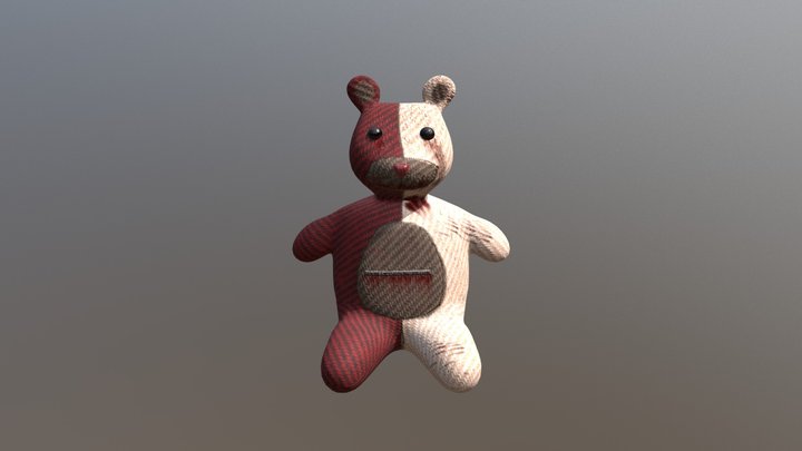 Teddy bur 3D Model