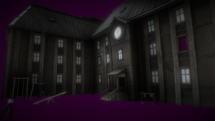 School Little nighmares 3D Model
