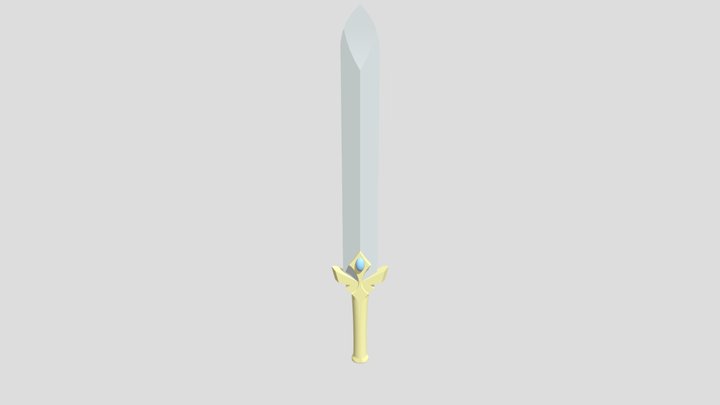 She-Ra S5 Sword 3D Model