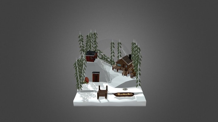 1DAE06_GyselinckHenry_Diorama_End_Assignment 3D Model