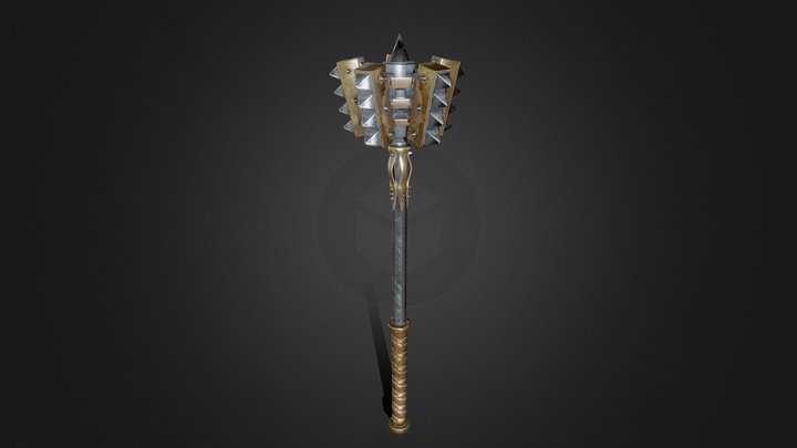Warrior mace 3D Model