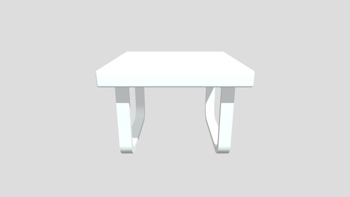 Rustic Table Small 3D Model
