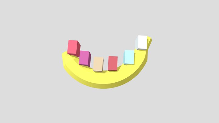 Blocknana 3D Model