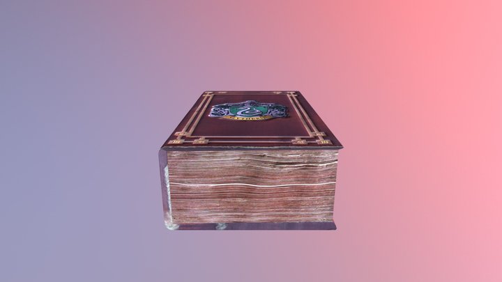 Old Slytherin tome 3D Model