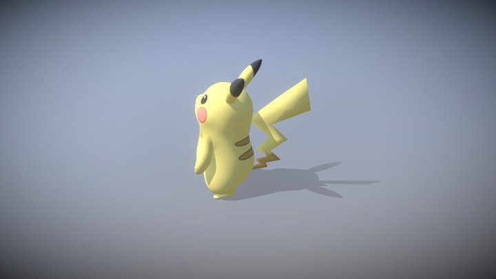 Pikachu 3D Model