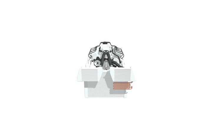v6-engine 3D Model