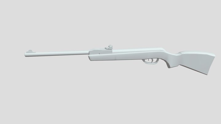 Airgun (Work In Progress) 3D Model