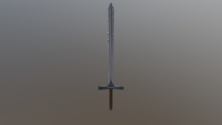Sword OBJ 3D Model