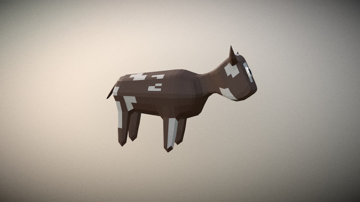 Cow! 3D Model