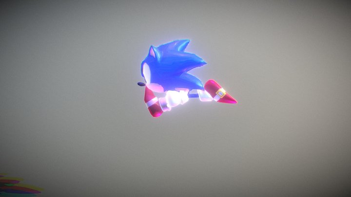Classic Sonic 3D Model