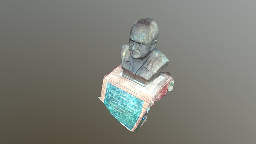 Busto Coronel Oliverio Casasola