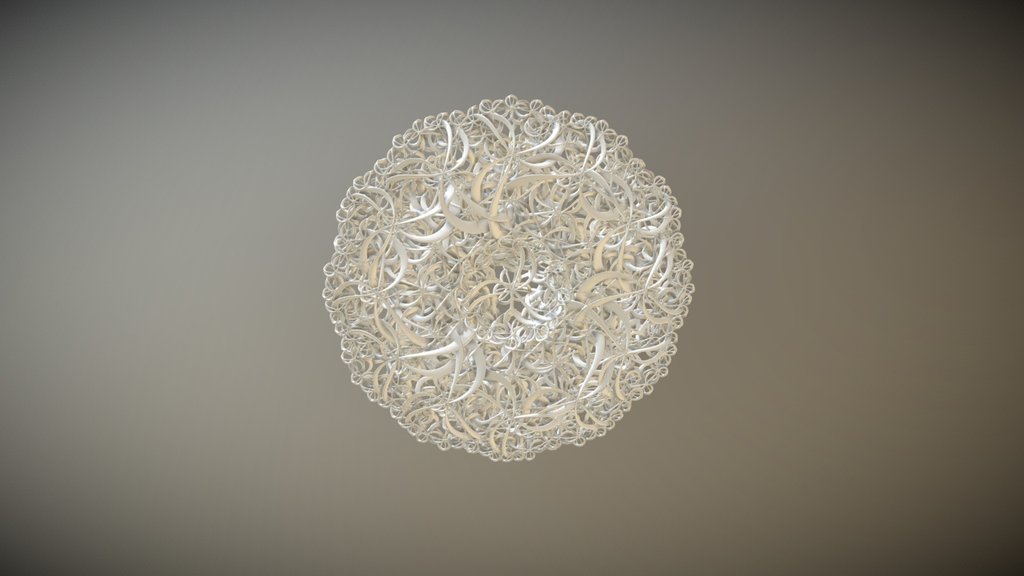 Wall Art A 3D model collection by Peter Petrov (3dfractalart
