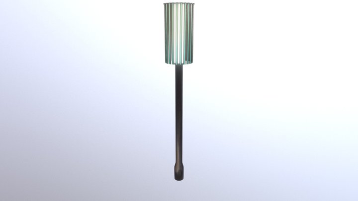 Concept of street light #2 3D Model