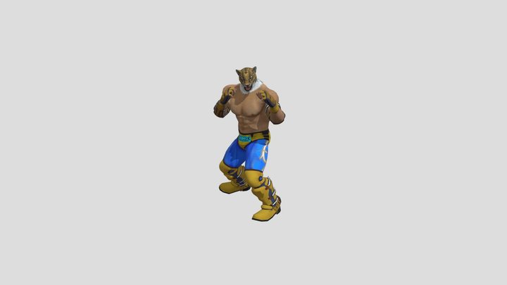 King - Jab Cross 3D Model
