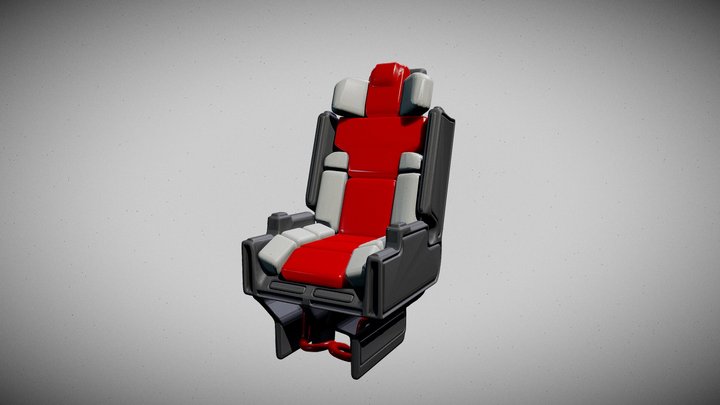 Spaceship_chair 3D Model