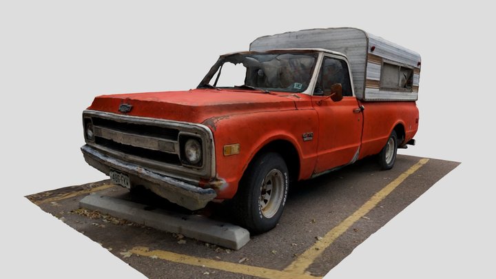 Day 044: 1970 Chevrolet C/10 Pickup – Modello 3D gratuito STL