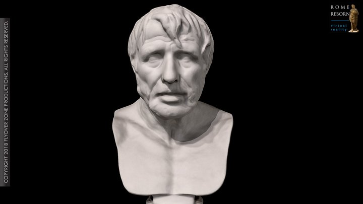 3D rendering of Pseudo-Seneca