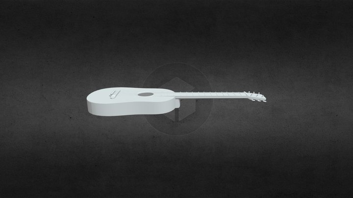 Guitar 3D Model
