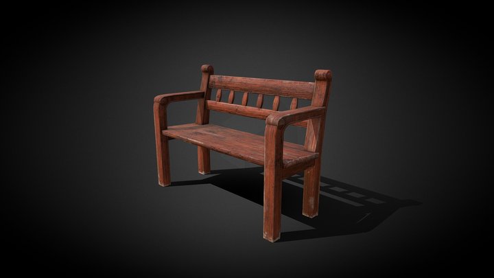 Old Wooden Bench
