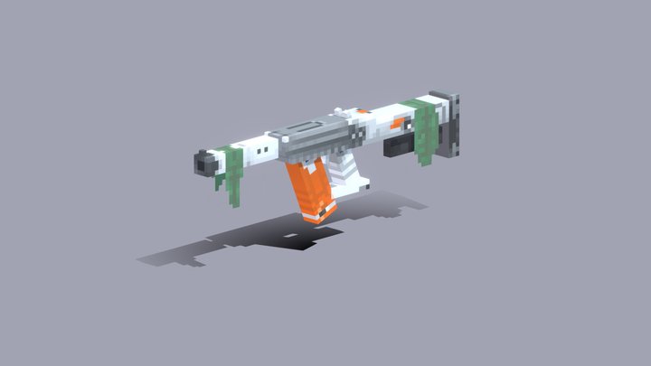 Sci fi gun 3D Model