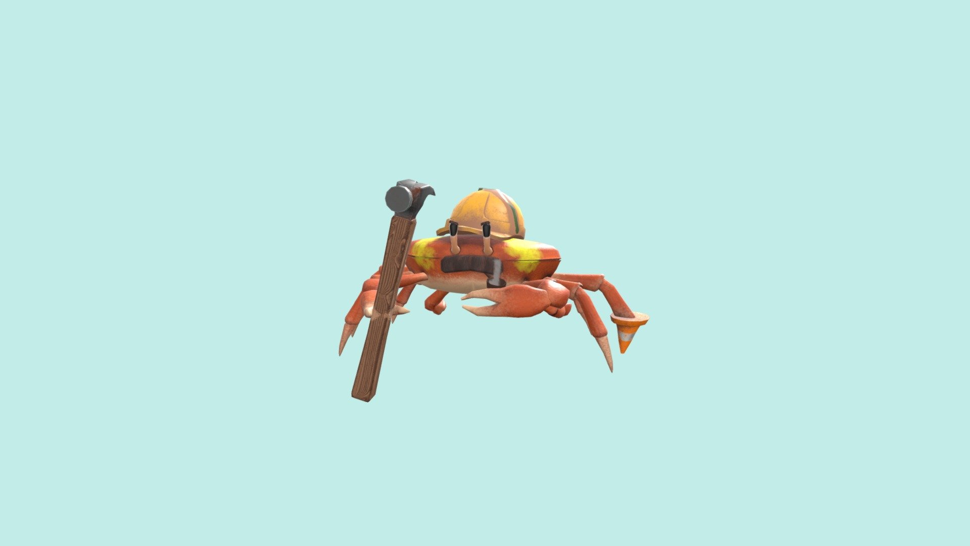 Crab in a hat Worldskills 2022