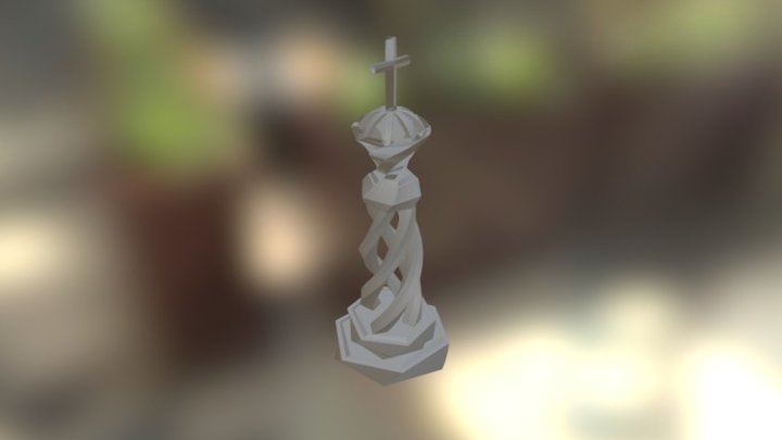 Ajedrez 3D - Rey 3D Model