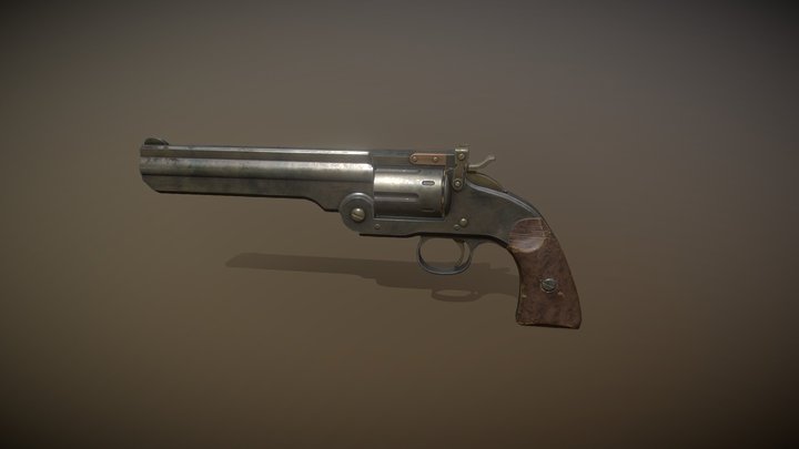 Revolver – Free 3D Model STL