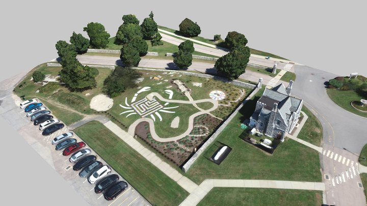 Cognitive Garden at Avery Point 3D Model