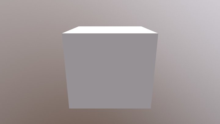Cube-sample 3D Model