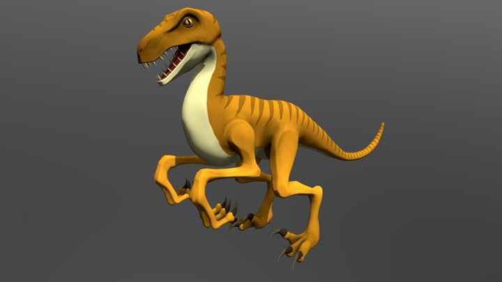Raptor 3D Model